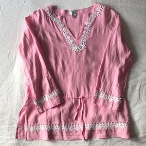 Lilly Pulitzer linen tunic